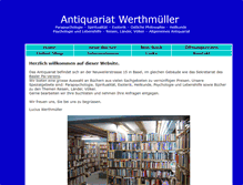 Tablet Screenshot of antiquariat.ch